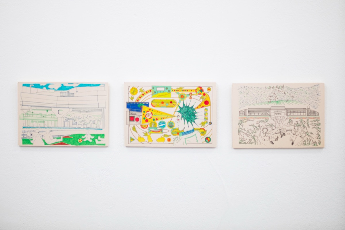 The Blalad — Drawings on wood